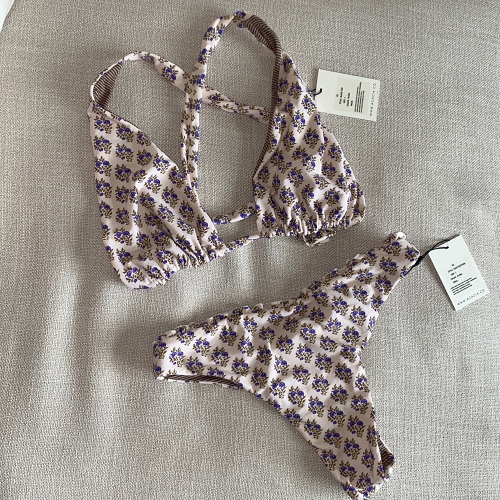 Acacia Flora Print Bikini